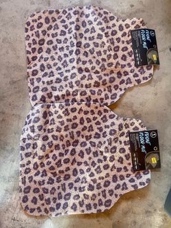 Car floor mats - Leopard