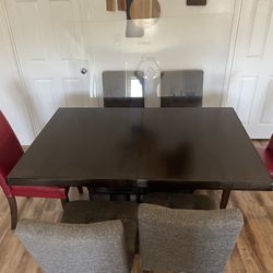 Used Dining Table With 6 Chairs