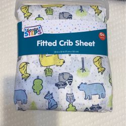 Fitted Baby Crib Sheet