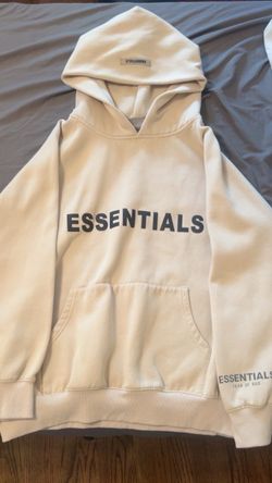Essentials fear of god hoodie size medium
