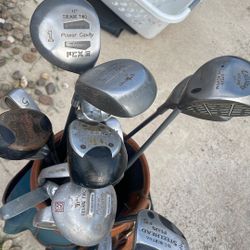 Golf Clubs And Bag ready To Play