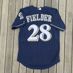 Prince Fielder Brewers Jersey