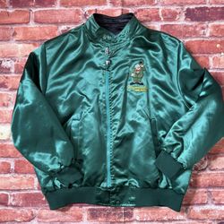 Vintage Vegas casino Satin Jacket 