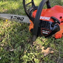 Echo CS-3510 Chainsaw, Asking $220!!! Works At First Pull!!!