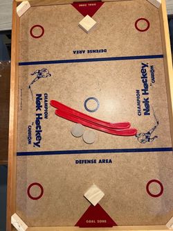 table top knock hockey