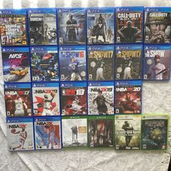 Collection Of Video Games