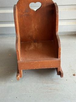 Teddy Bear Display Stand Country Heart Cutout Rustic Porch Decor Local Pickup