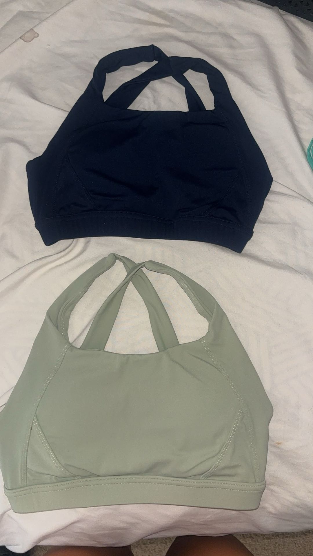 2 LULU LEMON SPORTS BRAS SIZE SMALL