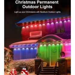 RGB PERMANENT OUTDOOR LIGHTS 100FT
