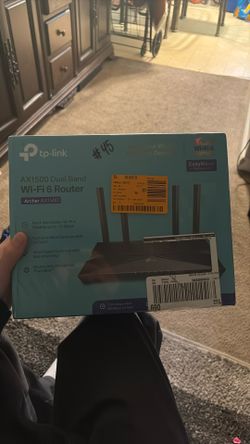 Brand new AX 1500 Dual Band WIFI 6 Router