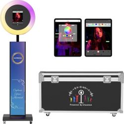 HARZHI Portable Photo Booth Compatible with Ipad, for Parties and Weddings