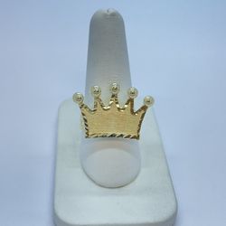 New Gold Crown Ring