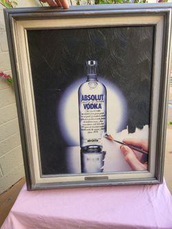 Vodka painting