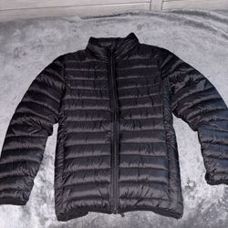 Black Puffer Jacket 