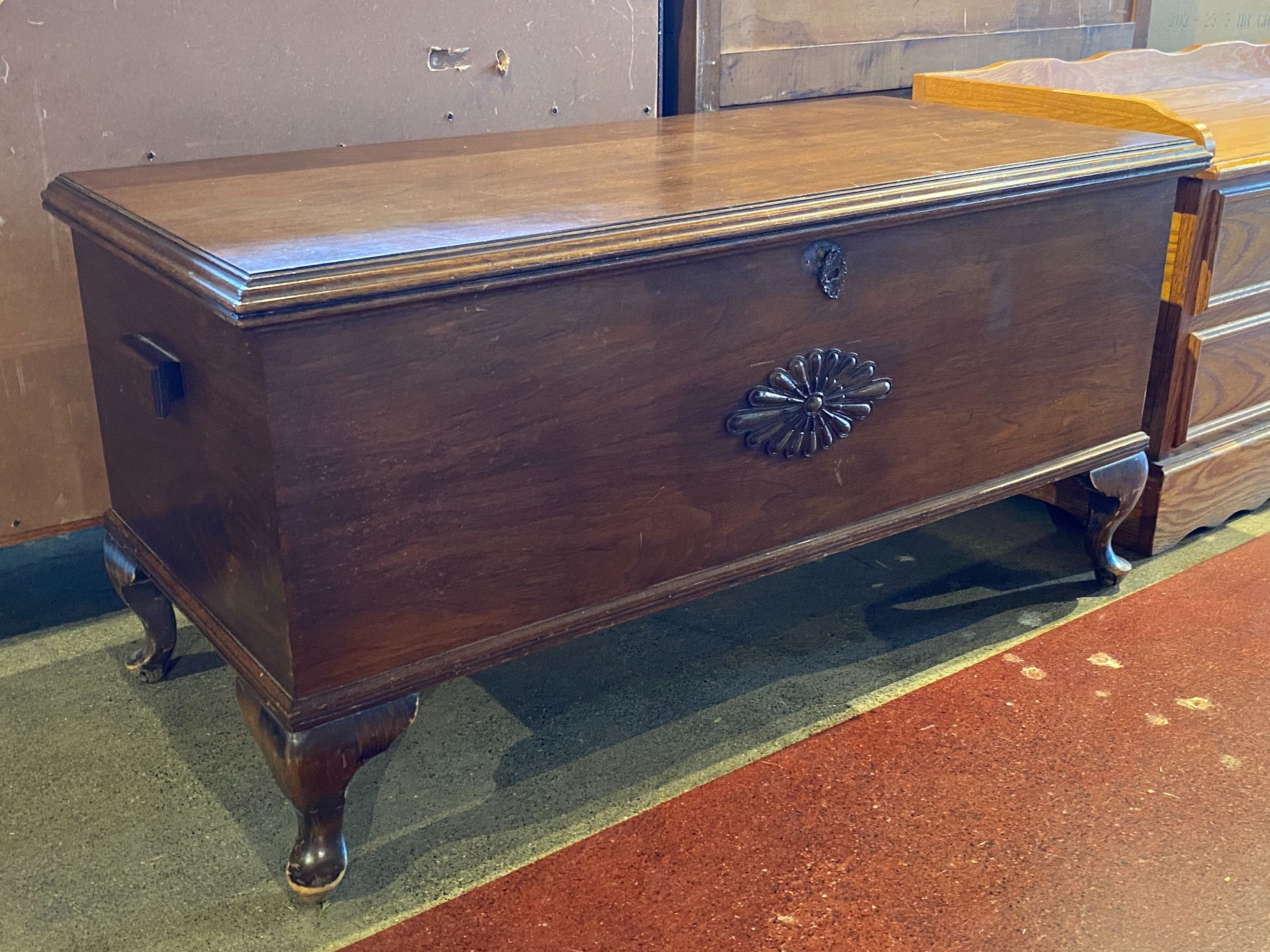 Elevated Vintage Espresso Brown Trunk