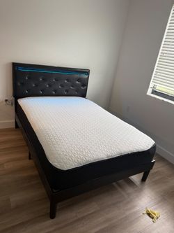 Full beds with mattress included