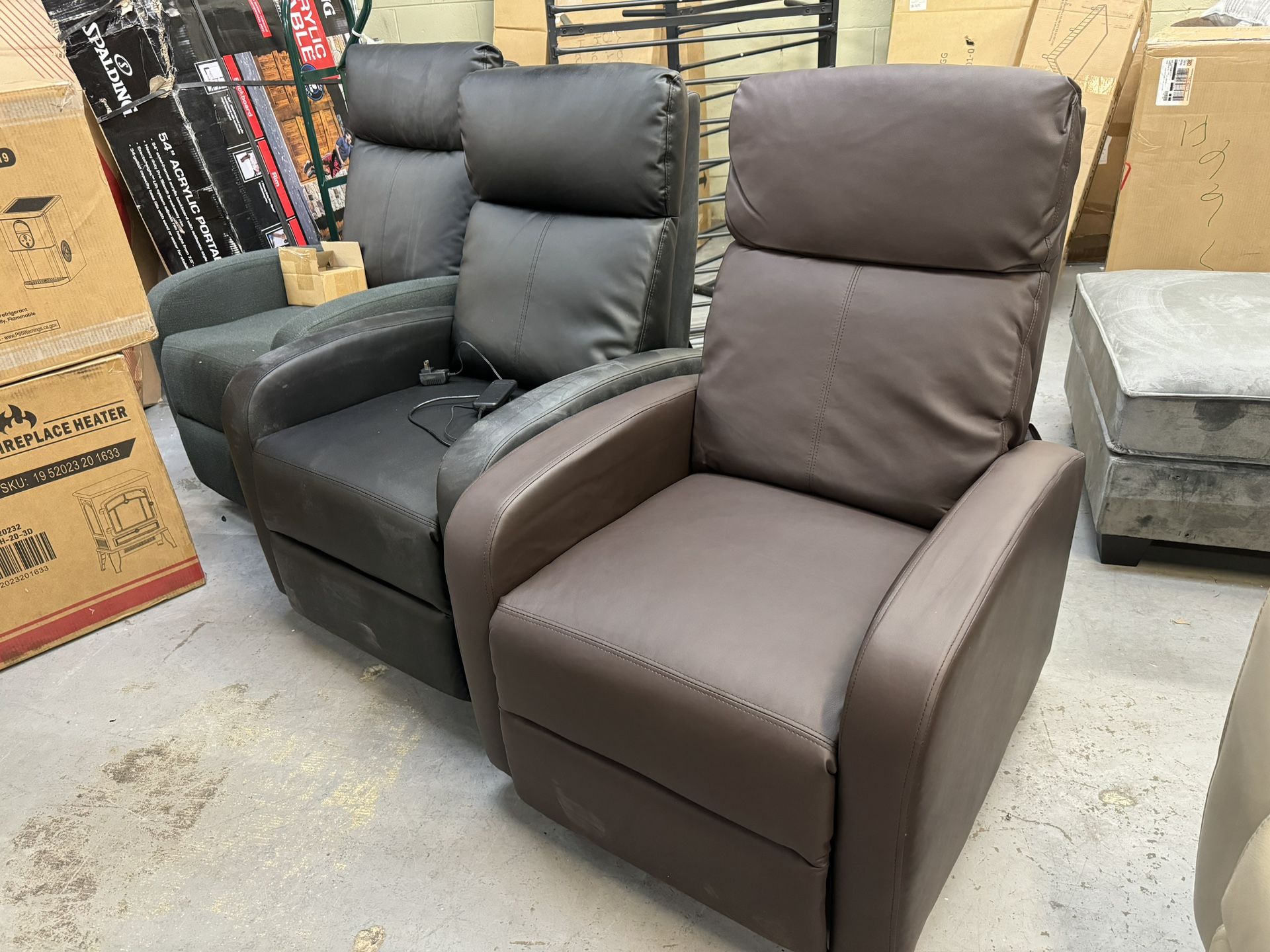 New Push Recliner $99 Each 