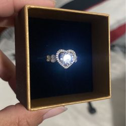 Heart Diamond Ring