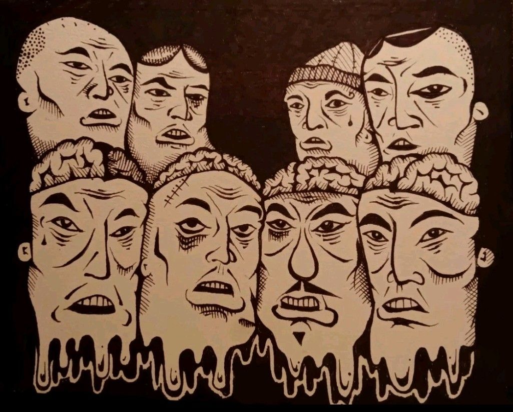 Original Barry McGee Tribute Art by Rico1 – SFxSF Oldschool Graffiti Street Drawing
