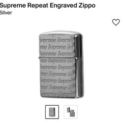 Supreme Engraved Zippo