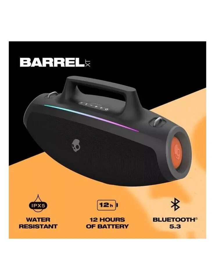 Skullcandy Barrel XT Portable Bluetooth Speaker