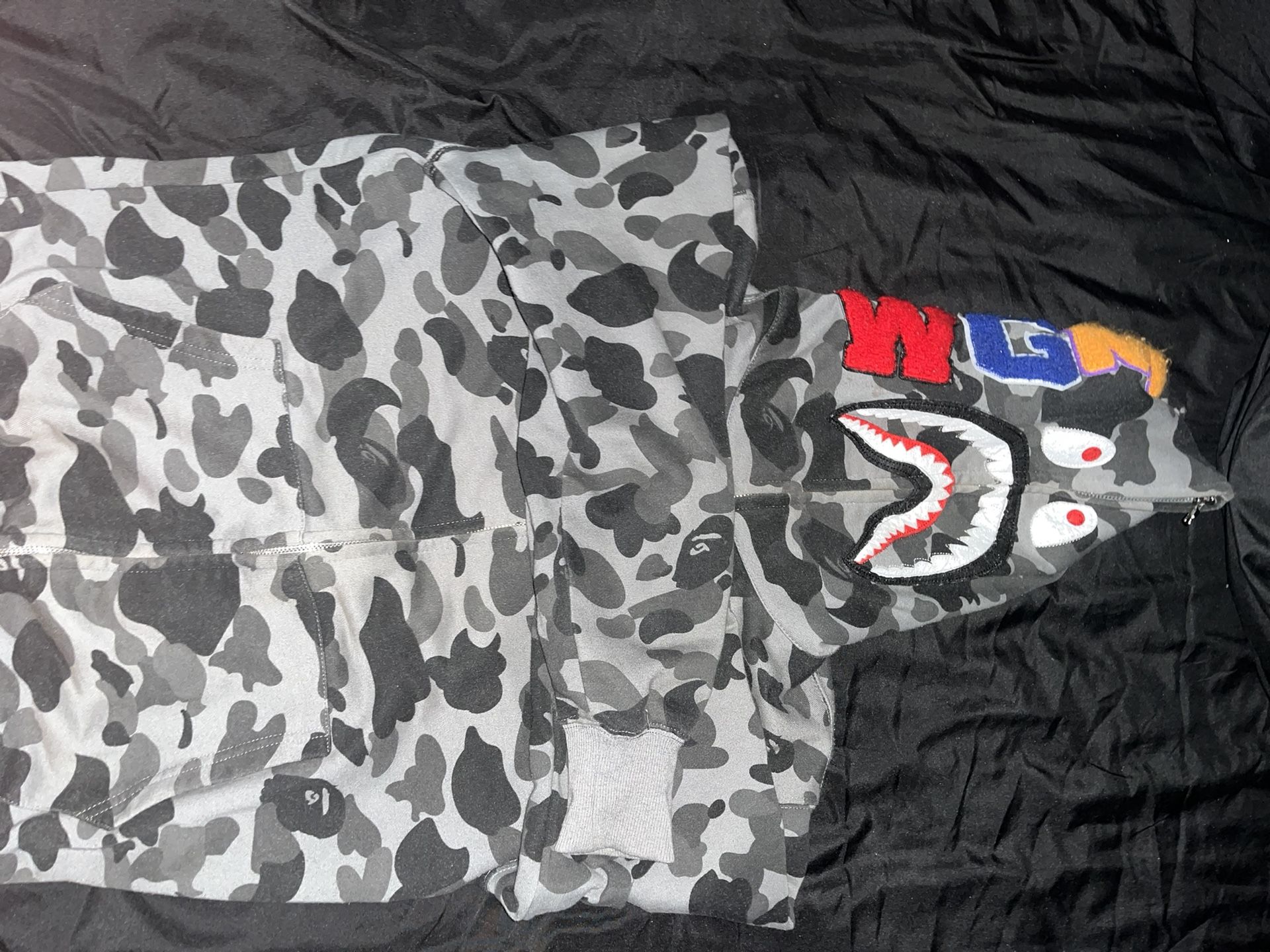 Bape Hoodie Black