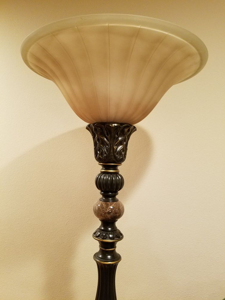 Standing floor lamp 72 inches tall