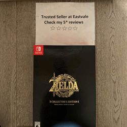 Legend of Zelda Tears of the Kingdom Collector's Edition Nintendo Switch - compatible with switch 2