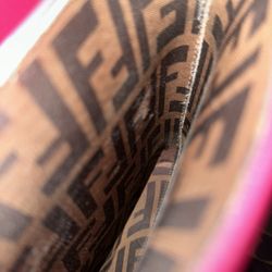 Fendi Rain Boots Narrow Women’s Size 39 Pre Owned 