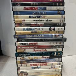 Lot Of 24 mixed DVDs all disc are new or like New  