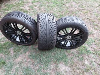 Front and rear tires for slingshot all three for $200