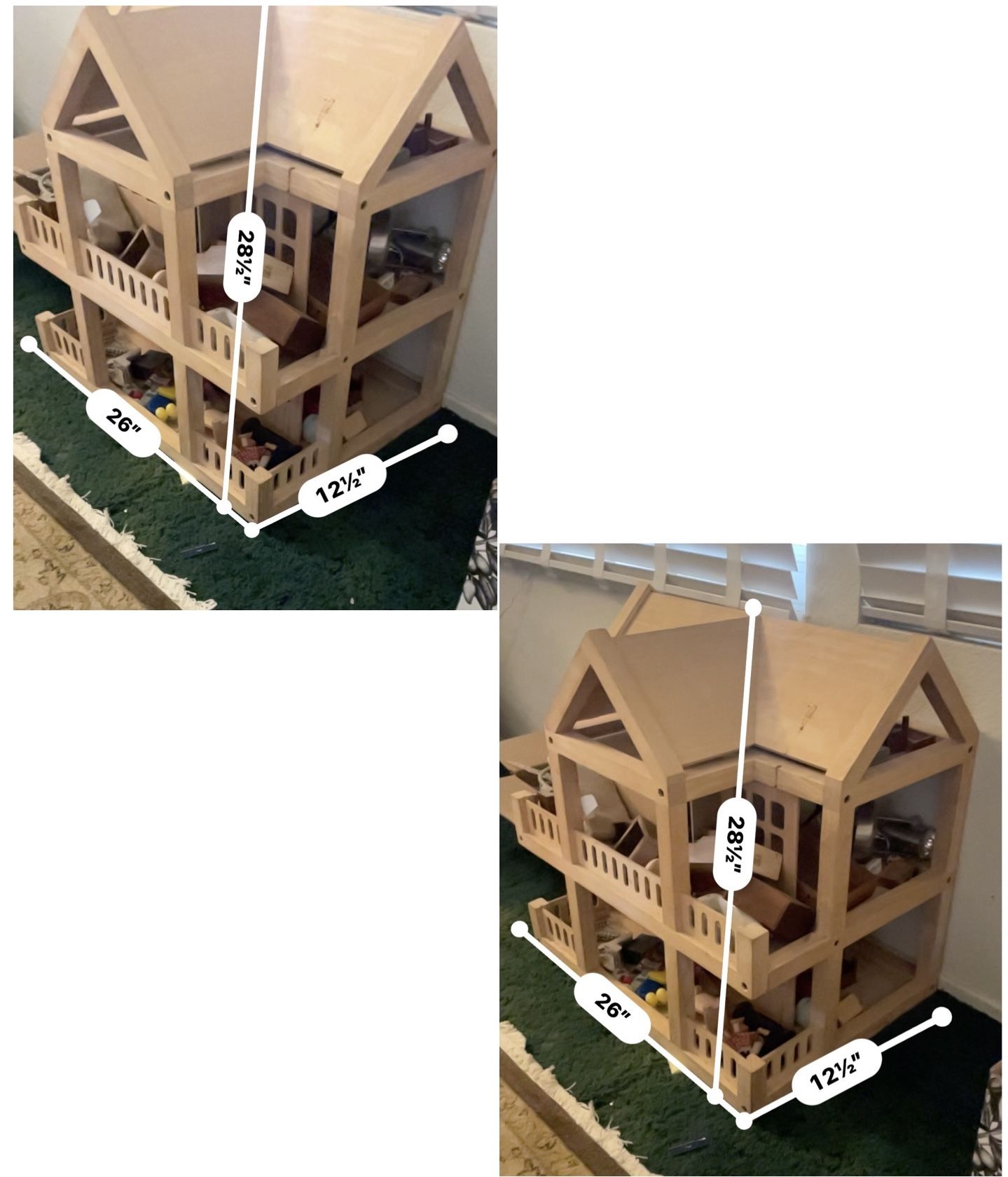 Wooden Dollhouse