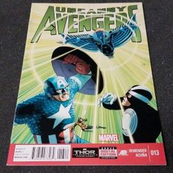 Marvel Uncanny Avengers Comic Book 2012 #13 Captain America