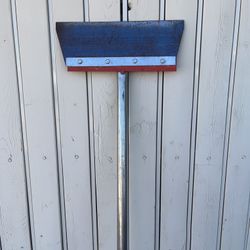 Long Handle Metal Scraper