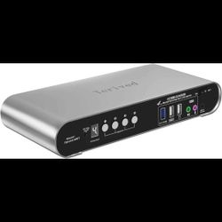 Computer 4 Monitors (2HDMI 2DP) MST KVM Switch 4K@60Hz, MST USB 3.0 Quad Monitor, duel monitor