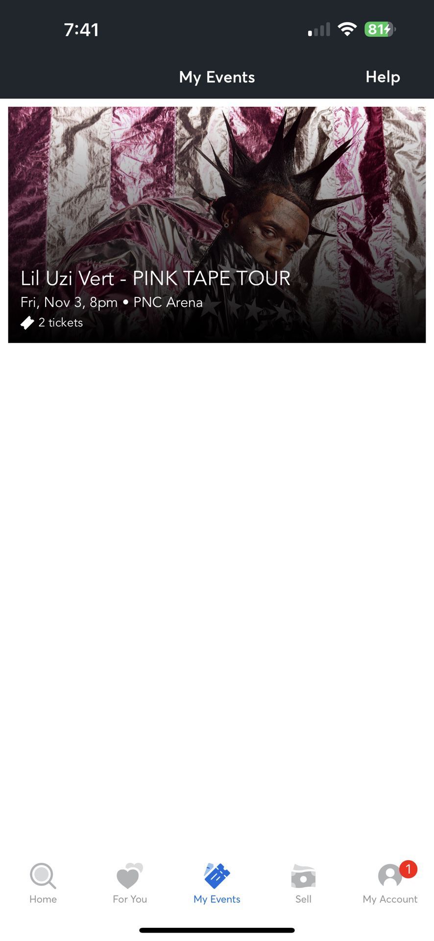 Pink Tape Tour Lil Uzi