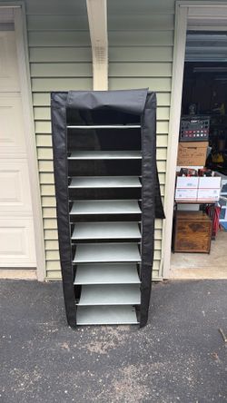 Shoe rack and cover
