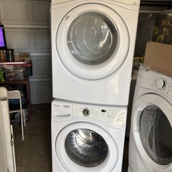Whirlpool Duet Stackable Or Side By Side Washer And Gas Dryer 