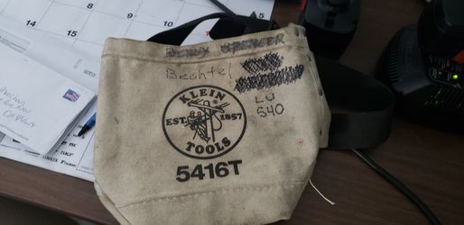 Canvas tool bag