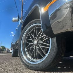 20x8.5 & 20x10.5 US MAG Staggered Wheels And Tires 275/40/20 Aplus HT