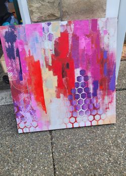 Colorful wall art