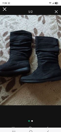 Boots. New. Sz 9.5. Run A Little Small. Blk