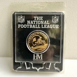 The Highland Mint Carolina Panthers Inaugural Season Officially Licensed Collectible Bronze Coin The National Football League Collector Limited Editio