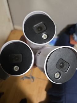Lot of 3 Outdoor Security Cameras