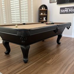 Pool Table 7’ (Free Delivery & Pro Setup) New Felt Any Color + All Accessories 