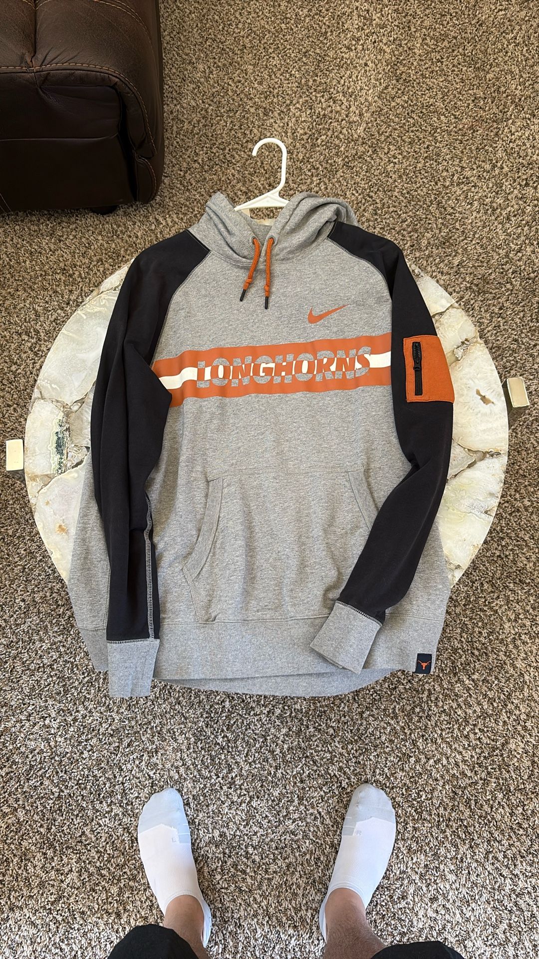Nike Texas Longhorns Hoodie Pullover Size XL