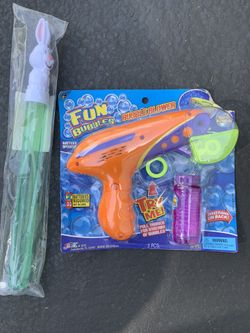 Never opened or used fun bubbles great for outside summer fun