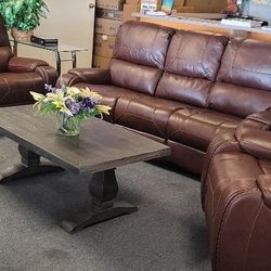 New. 3pc. Set. With Rocking Recliners.