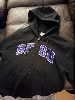 Champion SFSU zip up sweatshirt