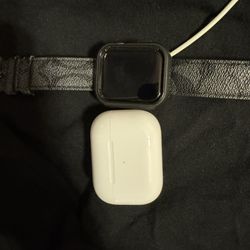 Apple AirPod Pros And Apple Watch Series 5 Combo